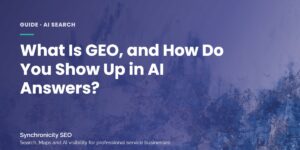 Generative engine optimization guide: getting a business named in AI search answers