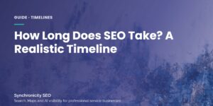 Realistic SEO timeline for business owners, month by month