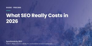 What SEO costs in 2026, from a Denver search firm founder